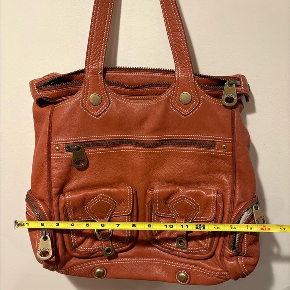 Marc Jacobs Tan Leather Tote with Textured Finish - Picture 2 of 4